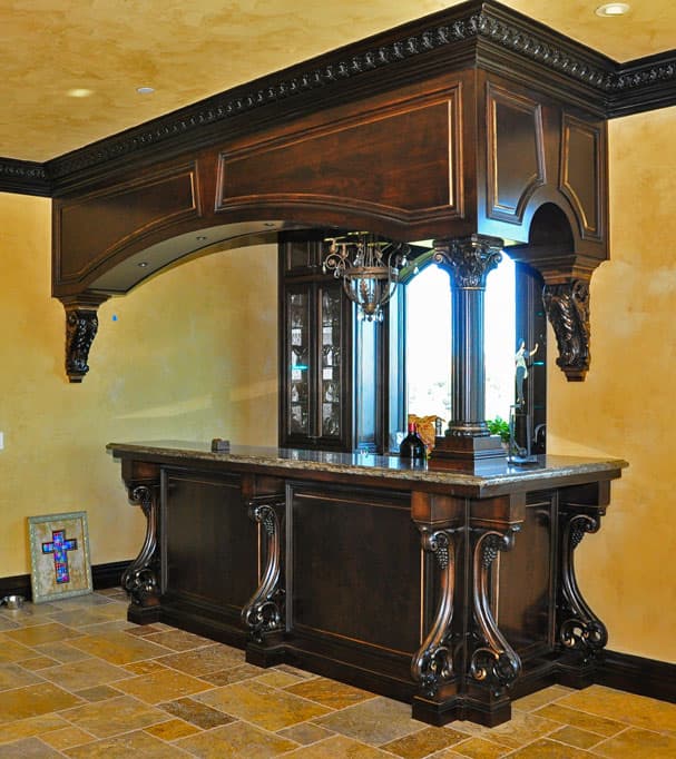 Custom home bars built by AV's Cabinets — project photo 2