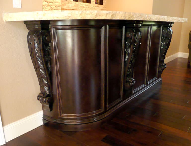 Custom home bars built by AV's Cabinets — project photo 1