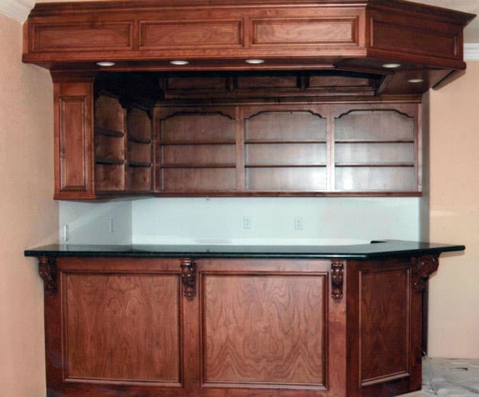 Custom home bars built by AV's Cabinets — project photo 1