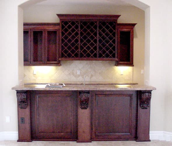 Custom home bars built by AV's Cabinets — project photo 1