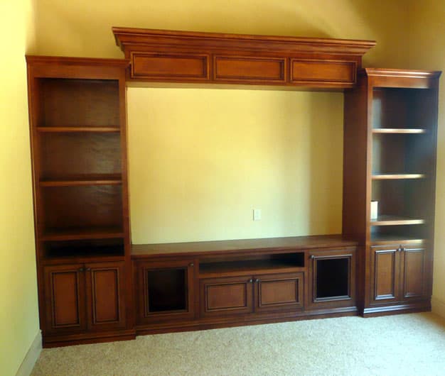 Custom entertainment centers built by AV's Cabinets — project photo 3