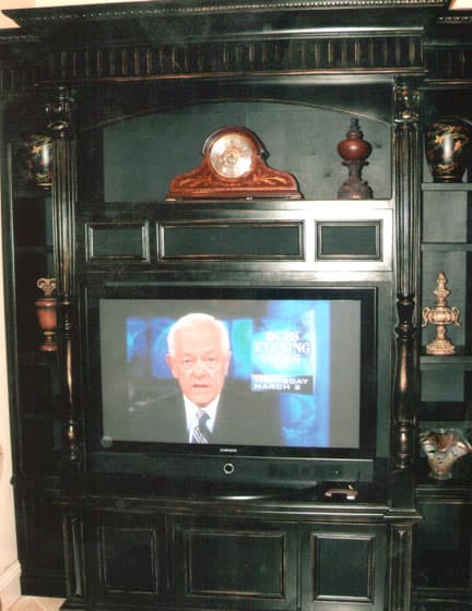 Custom entertainment centers built by AV's Cabinets — project photo 1