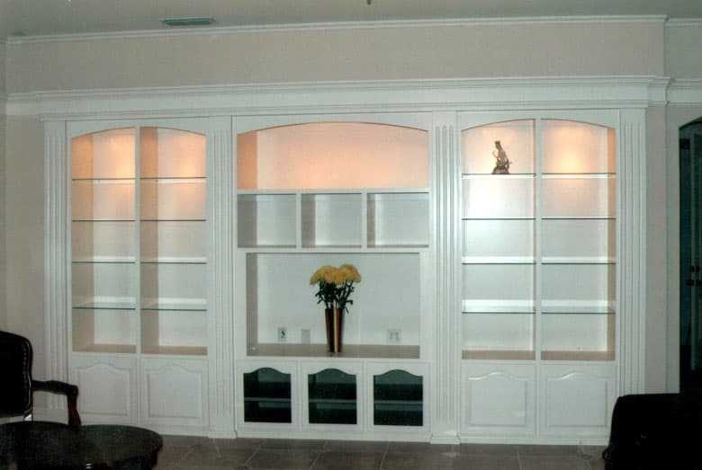 Custom entertainment centers built by AV's Cabinets — project photo 1