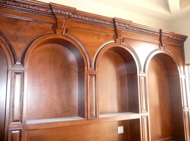 Custom entertainment centers built by AV's Cabinets — project photo 1