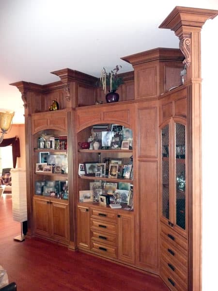 Custom entertainment centers built by AV's Cabinets — project photo 1