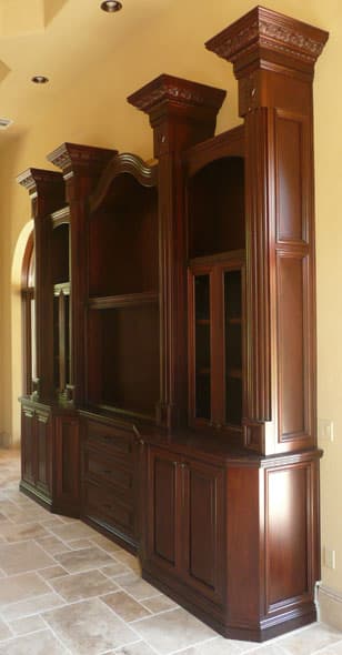 Custom entertainment centers built by AV's Cabinets — project photo 1