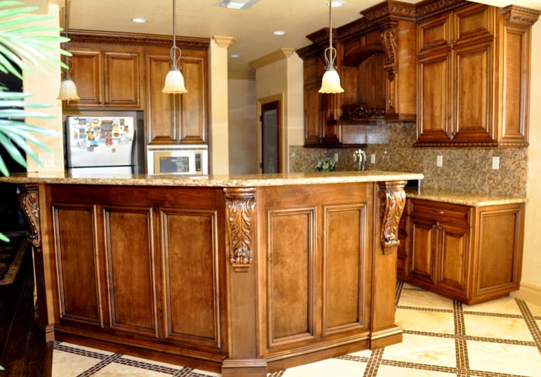 Custom kitchen cabinets built by AV's Cabinets — project photo 1