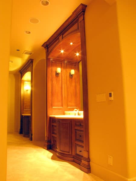 Custom bathroom vanities built by AV's Cabinets — project photo 1