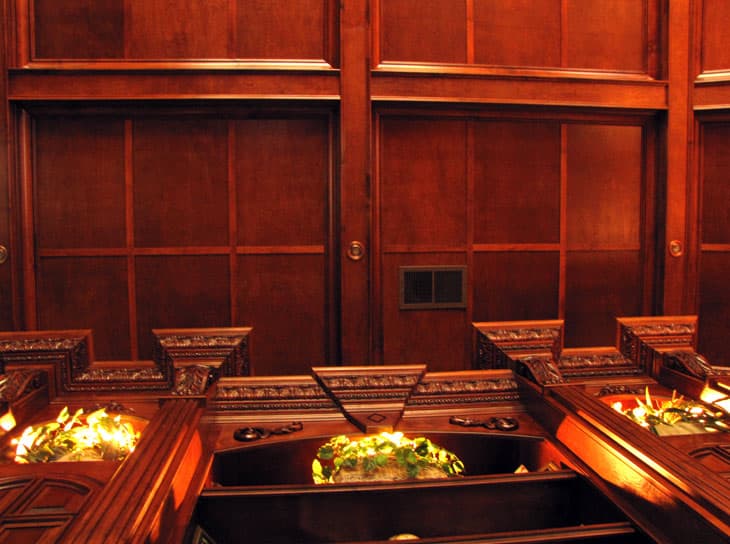 Custom coffered ceilings built by AV's Cabinets — project photo 1