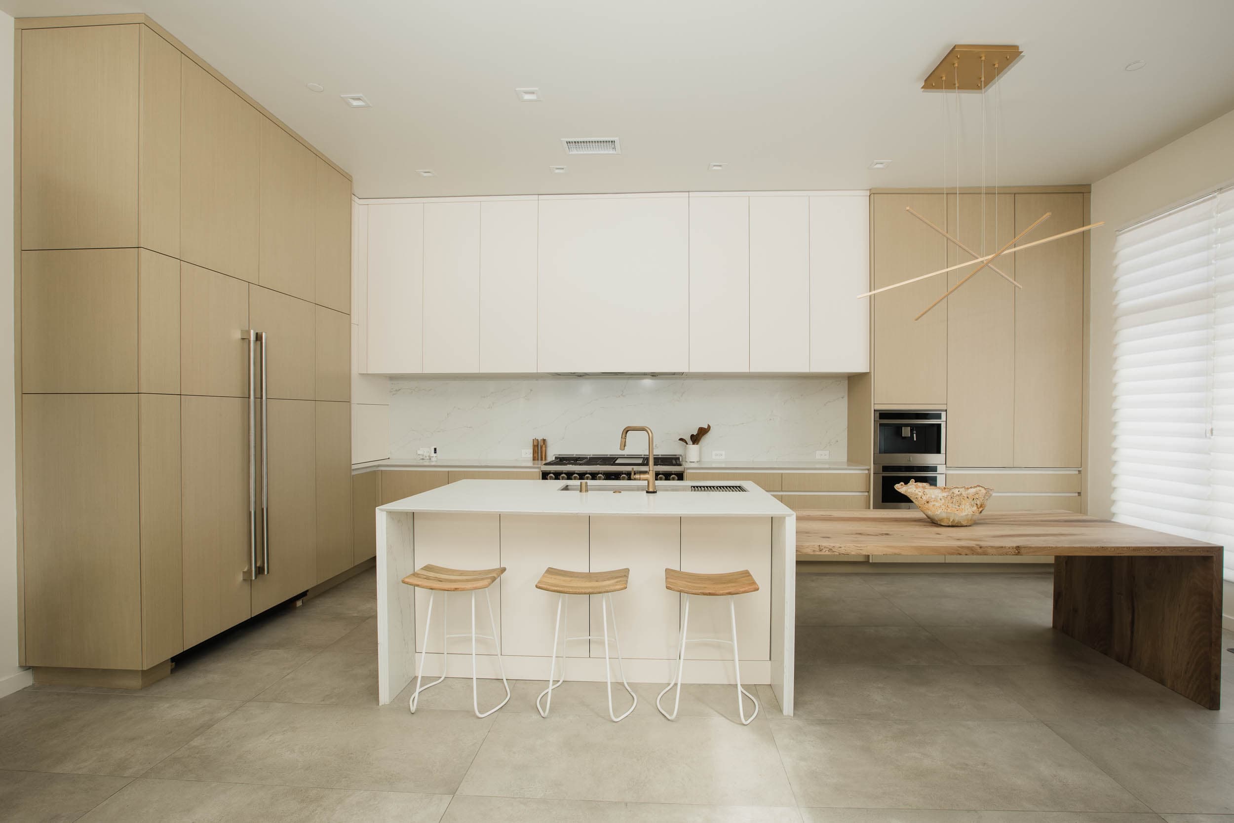 Custom kitchen furniture built by AV’s Cabinets